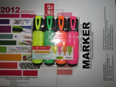 慈溪產(chǎn)杜湖牌熒光筆 品質(zhì)可靠，包裝精美，質(zhì)量保三年